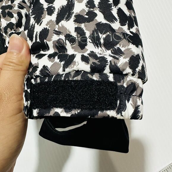 Protest Dante Puffer Ski Snow Jacket Black White Coat Size S NWOT - Picture 10 of 16